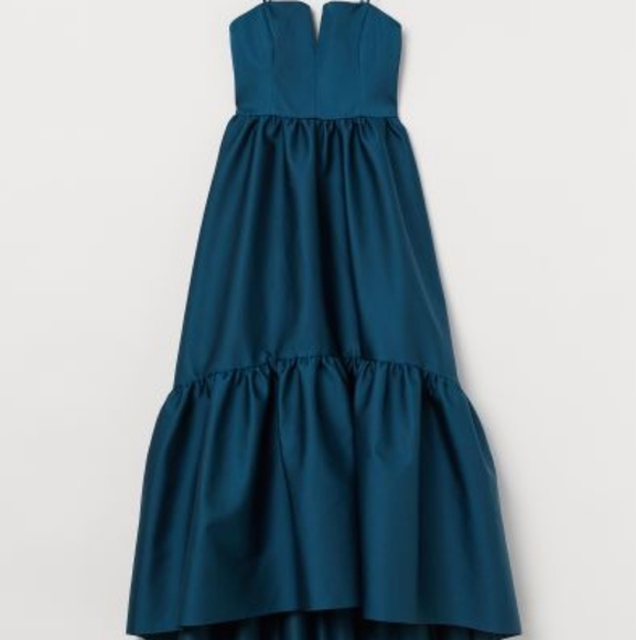 h and m blue maxi dress H&m halter dress blue